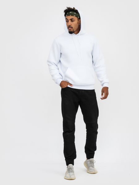 Худі базове Ray Basic утеплене чоловіче біле (U0401M-White) XS U0401M-White фото